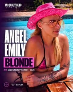 Angel Emily, créatrice OnlyFans française blonde