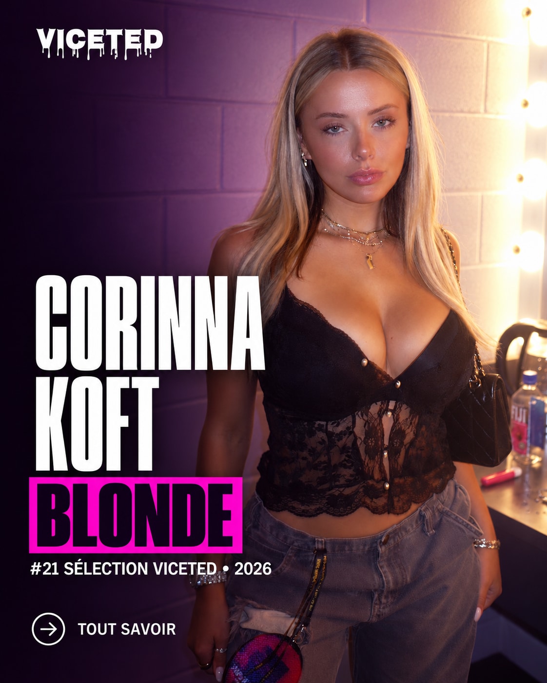 Corinna Kopf, influenceuse américaine et créatrice OnlyFans