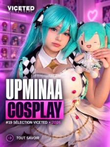 UpMinaa, créatrice allemande connue pour le cosplay, l’anime et Twitch