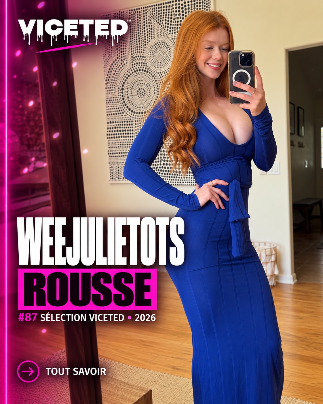 Weejulietots, créatrice rousse écossaise et britannique