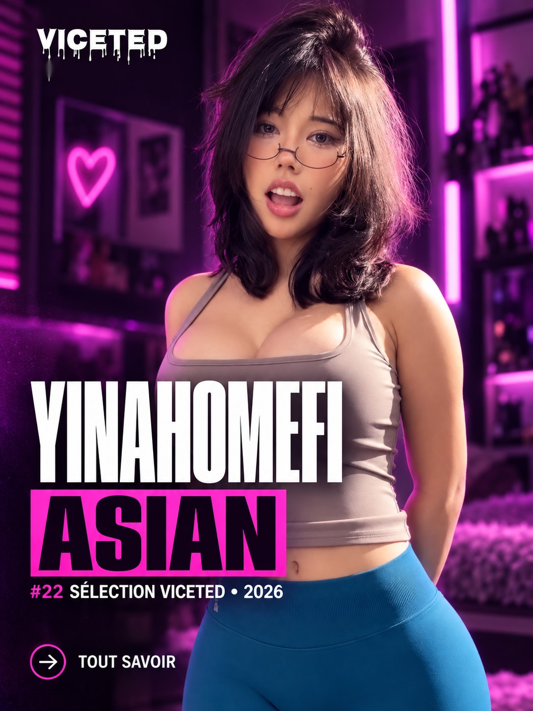 Yinahomefi, créatrice connue pour ses looks cute et son univers social