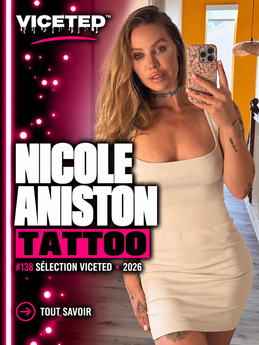 Nicole Aniston, créatrice blonde sur OnlyFans et Brazzers