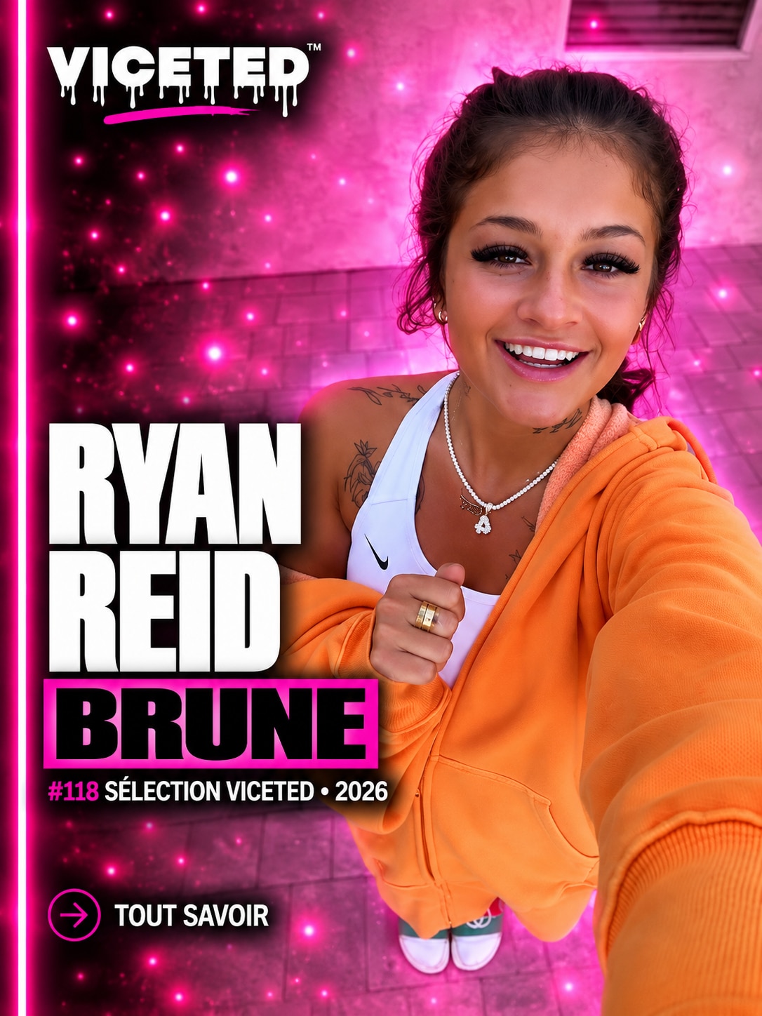 Ryan Reid, créatrice américaine sur OnlyFans et Brazzers